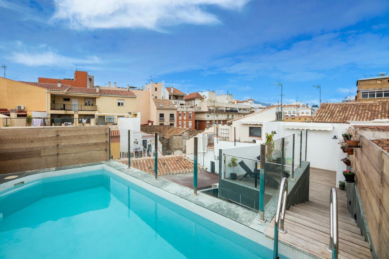 New Apartment -Shared Pool & Solarium- 1B マラガ エクステリア 写真