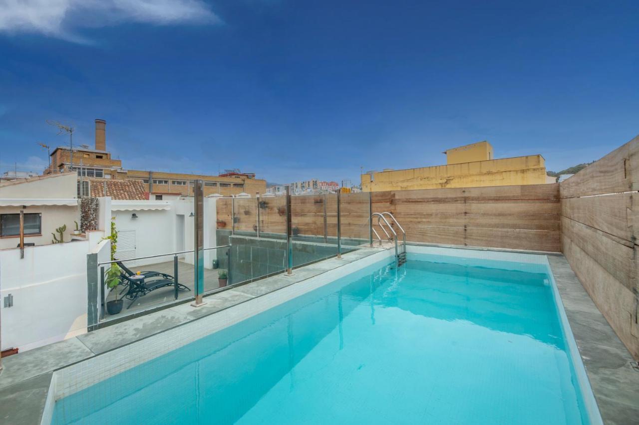 New Apartment -Shared Pool & Solarium- 1B マラガ エクステリア 写真